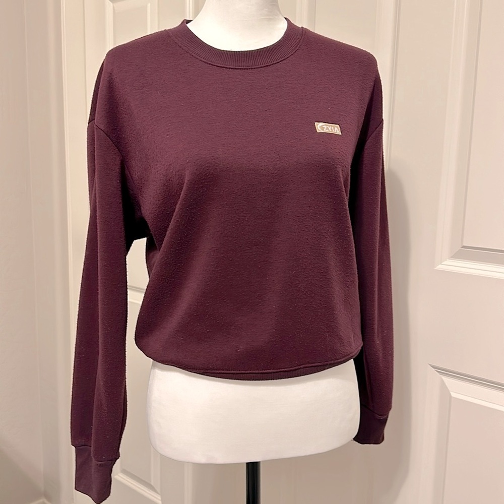 Burgundy Classic Sweatshirt